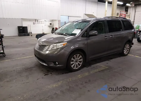 2017 Toyota Sienna Xle Premium 7 Passenger из США, поврежденный, VIN 5TDDZ3DC6HS172961